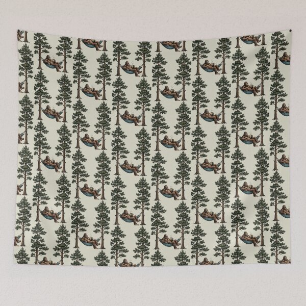 Item preview, Bigfoot Sasquatch Relaxing Hammock designed and sold by Roy & Tiffany.