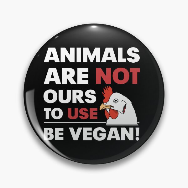 Item preview, Animals are not ours to use - Be Vegan! (For dark background) designed and sold by ArseniForFreedom.