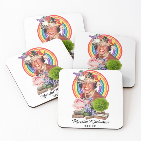 Item preview, Queer Icons - Marsha P. Johnson designed and sold by TheBloomingCat.