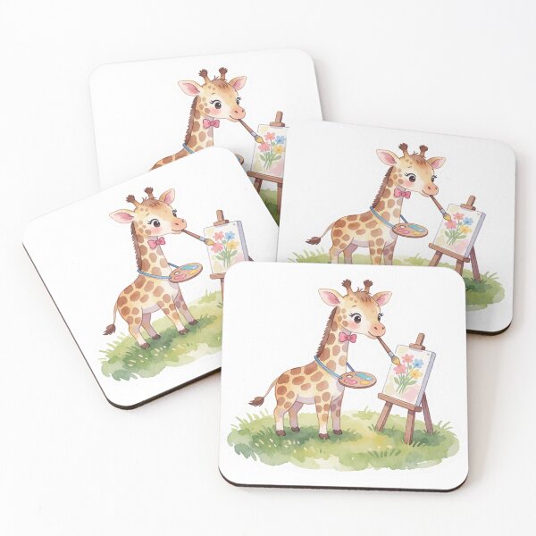 Item preview, Artist Giraffe | Whimsical Creative Dreamer designed and sold by AillustriaAK.