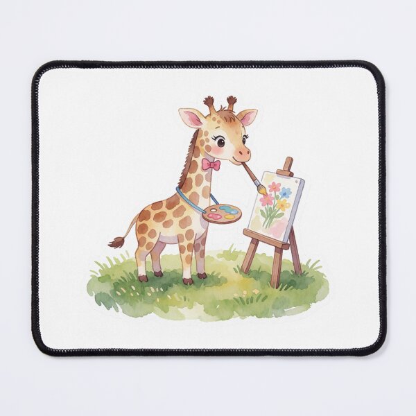 Item preview, Artist Giraffe | Whimsical Creative Dreamer designed and sold by AillustriaAK.
