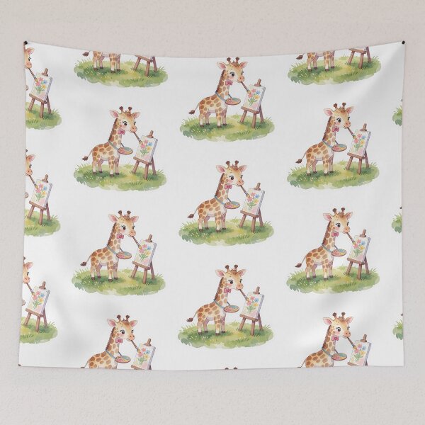 Item preview, Artist Giraffe | Whimsical Creative Dreamer designed and sold by AillustriaAK.
