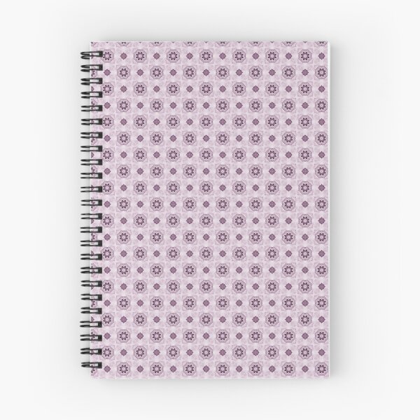 Item preview, Cottage Patchwork Star Mandala Pattern in Pink designed and sold by Artistestella.