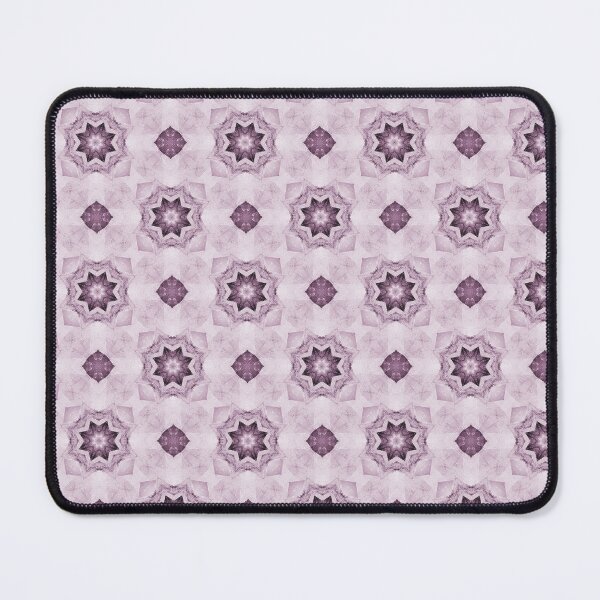Item preview, Cottage Patchwork Star Mandala Pattern in Pink designed and sold by Artistestella.