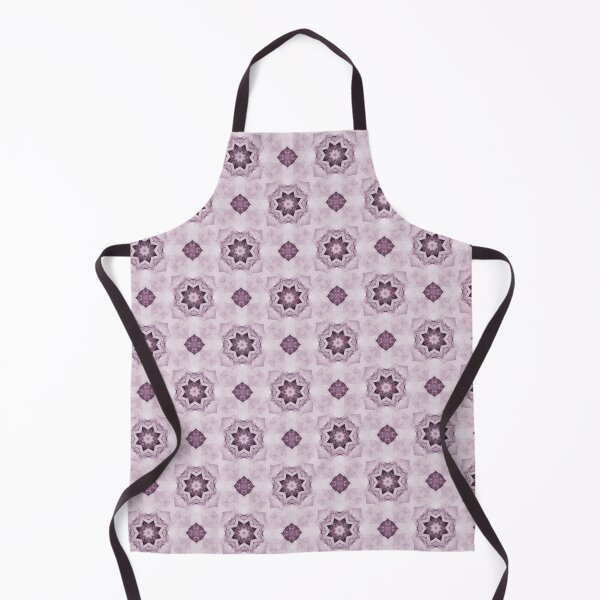 Item preview, Cottage Patchwork Star Mandala Pattern in Pink designed and sold by Artistestella.