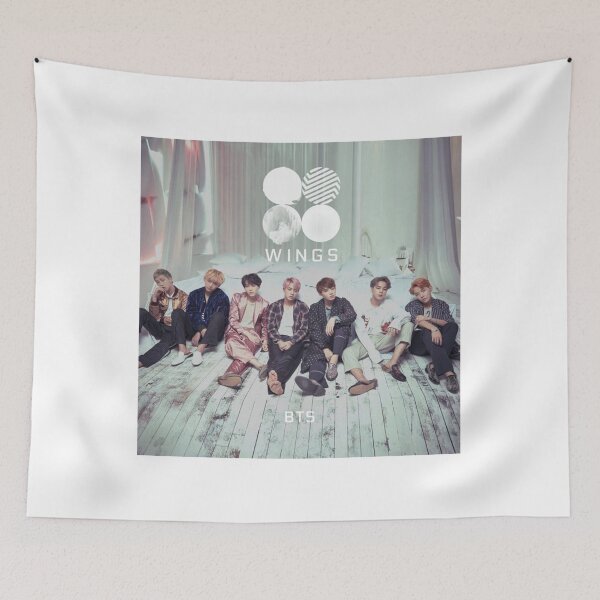 Item preview, BTS pop band album cover art designed and sold by ThxtTheArtist.