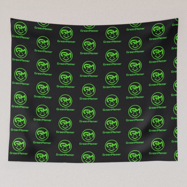 Item preview, GreenMemer logo designed and sold by MsBlazeWolf.