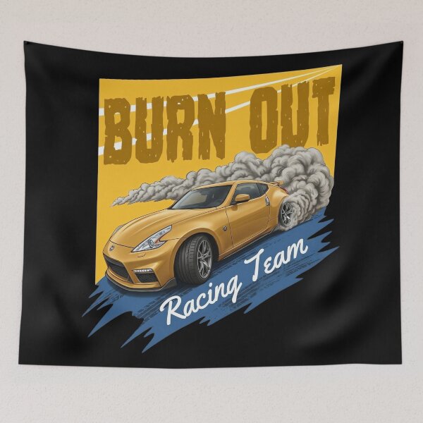 Item preview, Burnout Racer designed and sold by MOFAPPAREL.