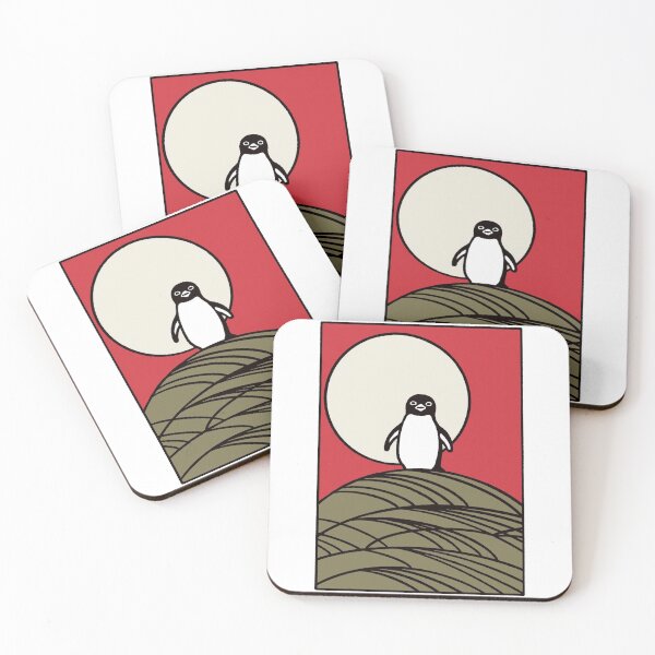 Item preview, Next Stop, Shinjuku — Retro Japan Rail Penguin designed and sold by TheStickLab.