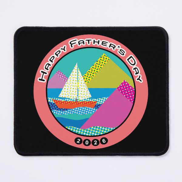 Item preview, Father's Day Op Art Abstract Sailing Seascape designed and sold by cremedecolor.