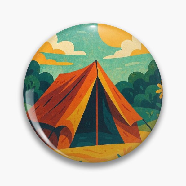 Item preview, Tropical Beach Hibiscus Retro Sticker designed and sold by EmylDesigns.