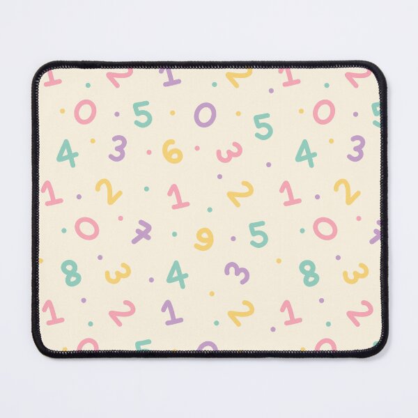 Item preview, Pastel Digits | Back to School designed and sold by DelicateBalance.