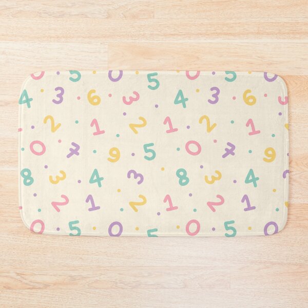 Item preview, Pastel Digits | Back to School designed and sold by DelicateBalance.