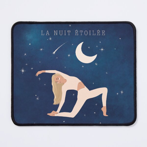 Item preview, Starry Night Yoga In Beige designed and sold by zmp-art.