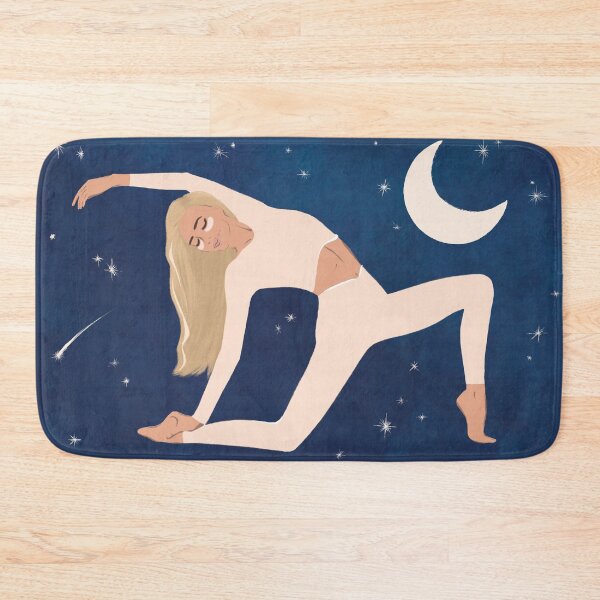 Item preview, Starry Night Yoga In Beige designed and sold by zmp-art.