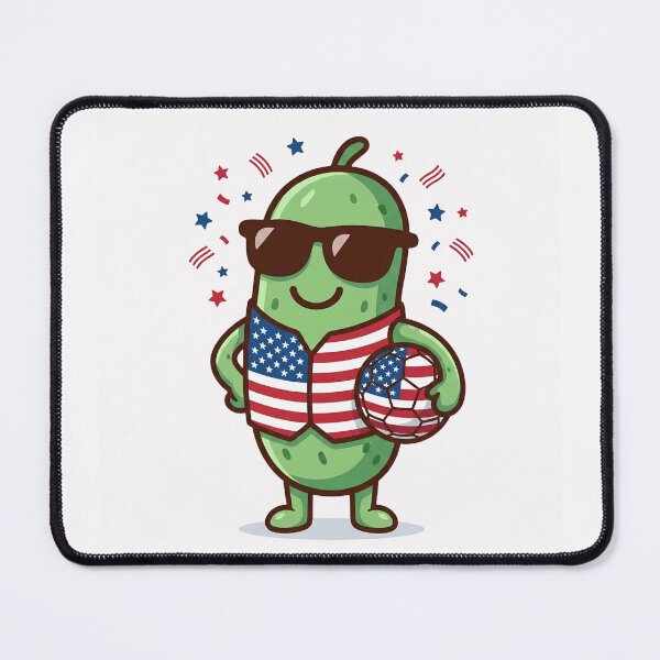 Item preview, USA Soccer Pickle Cool American Football Fan Graphic designed and sold by Basma Designs | Funny Shirts, Stickers & Mugs.