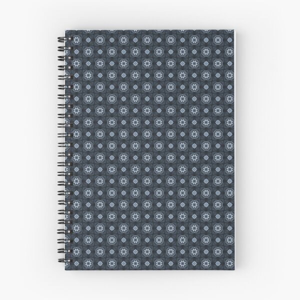 Item preview, Cottage Patchwork Star Mandala Pattern in Navy Blue designed and sold by Artistestella.