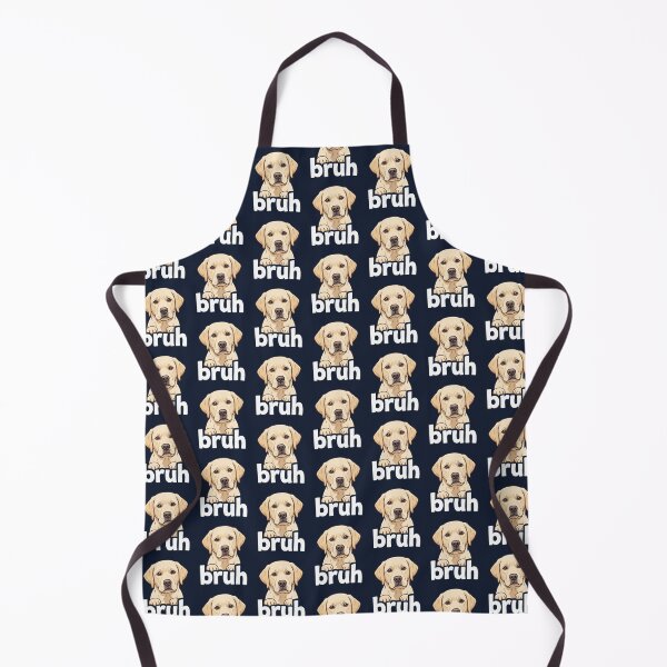 Item preview, Labrador Retriever Bruh Funny Dog Lover Meme Tee designed and sold by ChinkyCat Official.