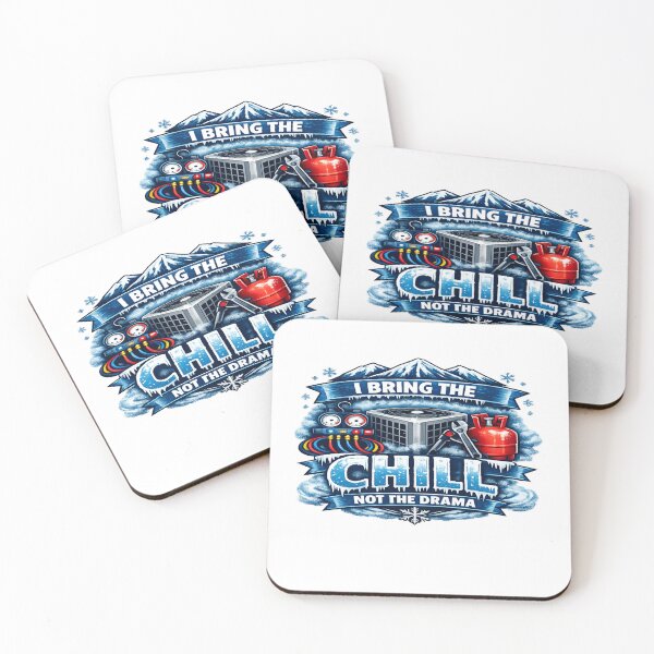 Item preview, HVAC Tech "I Bring The Chill Not The Drama" HVAC Tech Design designed and sold by FrozenHeat97.