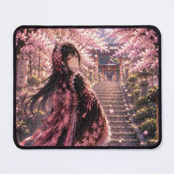 Item preview, Blossom Covered Stone Steps designed and sold by Hidden Japan Coloring Book.