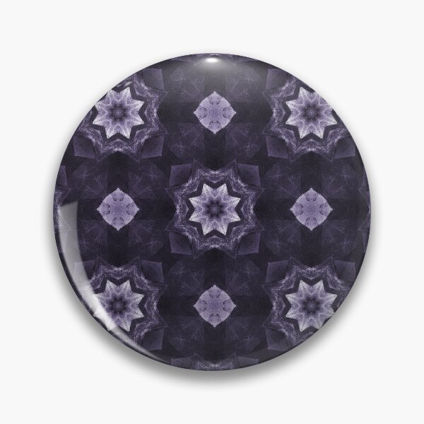 Item preview, Cottage Patchwork Star Mandala Pattern in Purple designed and sold by Artistestella.