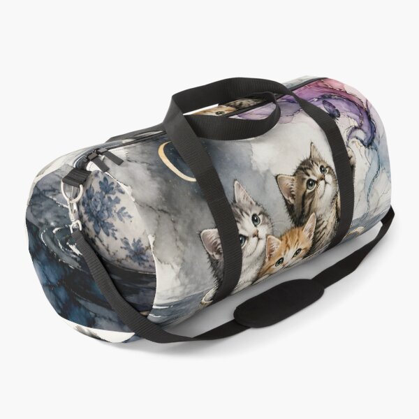 Item preview, Kittens Explore The Ocean in a Tea Cup designed and sold by Shelley Loewnau-Jones Studio.