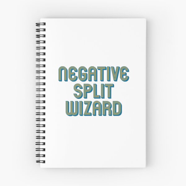 Item preview, Negative Split Running designed and sold by EduIllustrates.