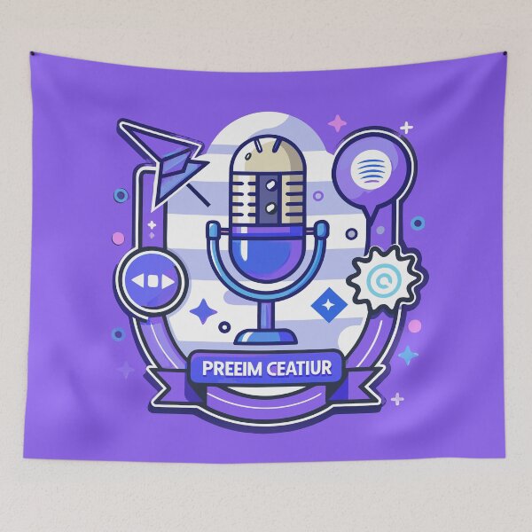 Item preview, Podcast Audio Waves Mind Expansion designed and sold by xmoudx.