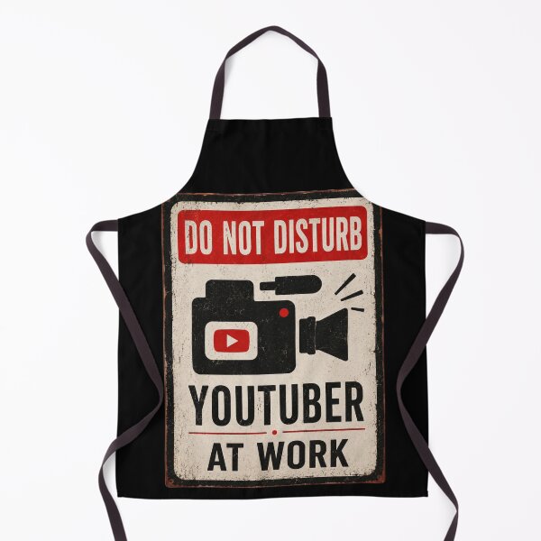 Item preview, Do Not Disturb - Youtuber at Work designed and sold by StudioRedKoala.