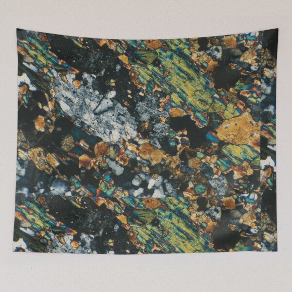 Item preview, Australian geological mineral thin section photograph designed and sold by MineralPhotos.