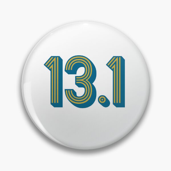 Item preview, 13.1 Half Marathon Finisher designed and sold by EduIllustrates.