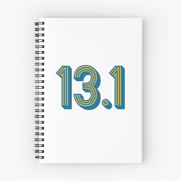 Item preview, 13.1 Half Marathon Finisher designed and sold by EduIllustrates.