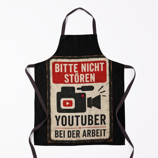 Item preview, Bitte Nicht Stören - Youtuber bei der Arbeit designed and sold by StudioRedKoala.