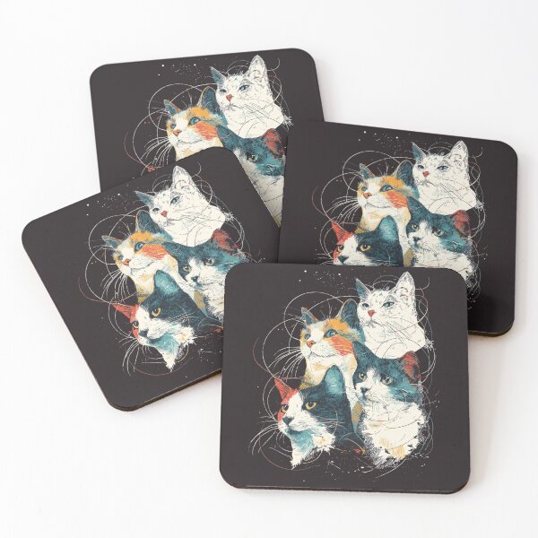 Item preview, Plotting Cats designed and sold by Magenta Merch.
