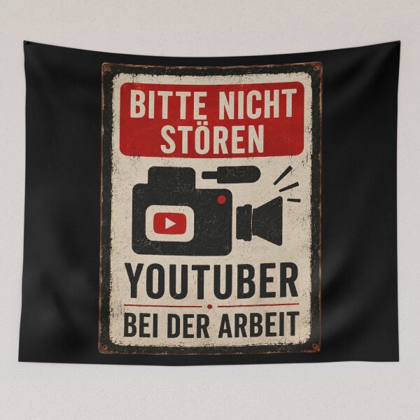 Item preview, Bitte Nicht Stören - Youtuber bei der Arbeit designed and sold by StudioRedKoala.
