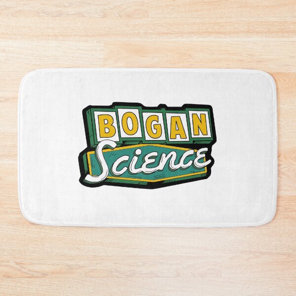 Item preview, BOGAN SCIENCE Gas Station Sign Sticker designed and sold by Piss Take .