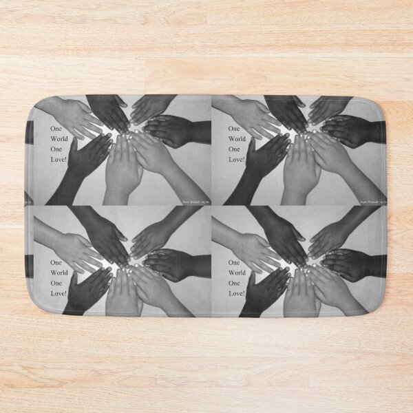Item preview, One World, One Love! designed and sold by ThatsWickedbyJo.