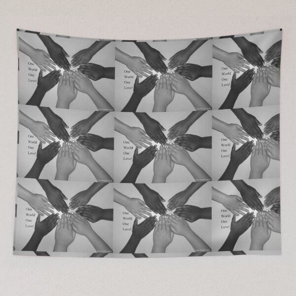 Item preview, One World, One Love! designed and sold by ThatsWickedbyJo.