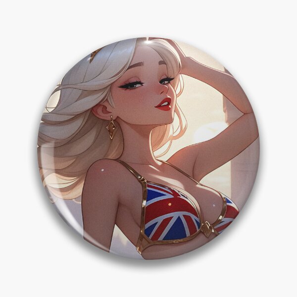 Item preview, London Pinup Union Jack Bikini Big Ben designed and sold by HappyOops.