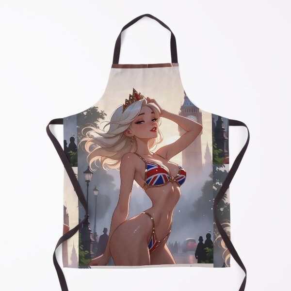 Item preview, London Pinup Union Jack Bikini Big Ben designed and sold by HappyOops.
