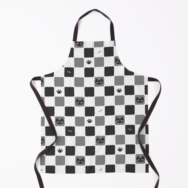 Item preview, Black Cat Checker Board designed and sold by DelicateBalance.