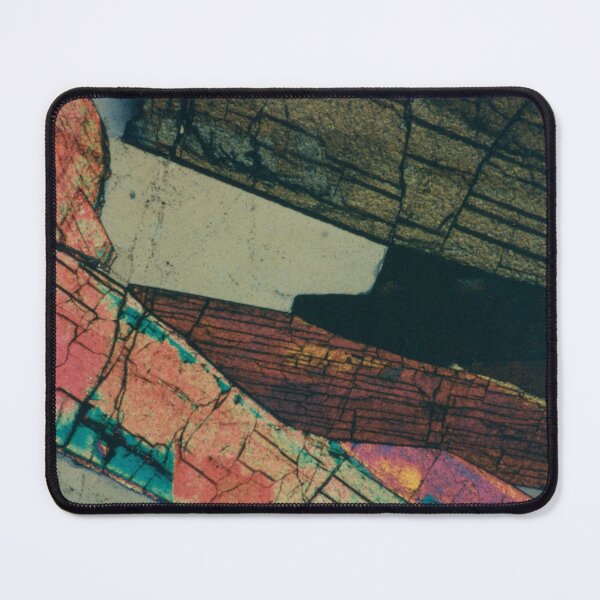 Item preview, Geological mineral thin section microscopic photograph designed and sold by MineralPhotos.