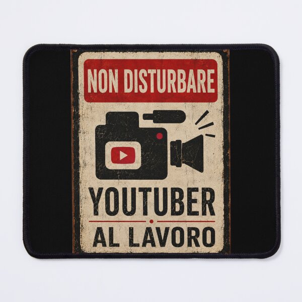 Item preview, Non Disturbare - Youtuber Al Lavoro designed and sold by StudioRedKoala.