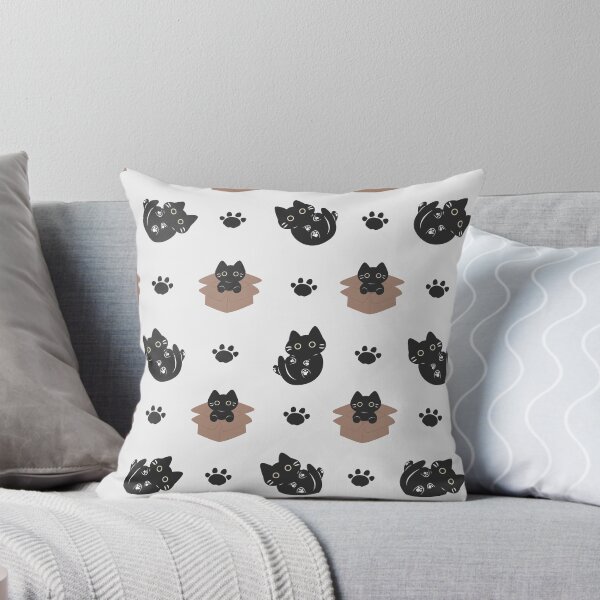 Item preview, Black Cat Loves the Box designed and sold by DelicateBalance.