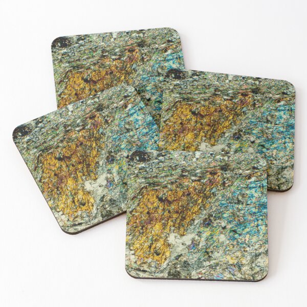Item preview, Tremolite geological thin section mineral photo designed and sold by MineralPhotos.