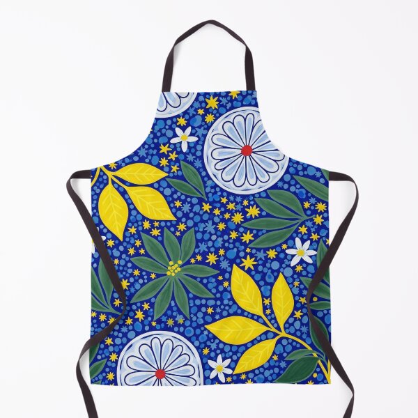 Item preview, Mediterranean Citrus Folk Pattern designed and sold by PixorStudio.