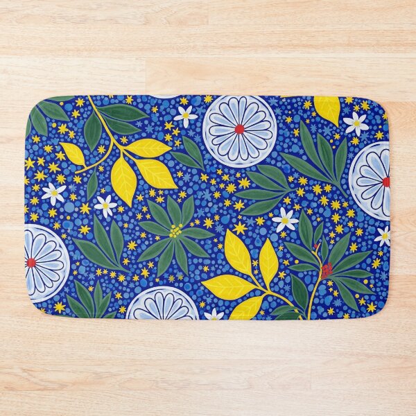 Item preview, Mediterranean Citrus Folk Pattern designed and sold by PixorStudio.