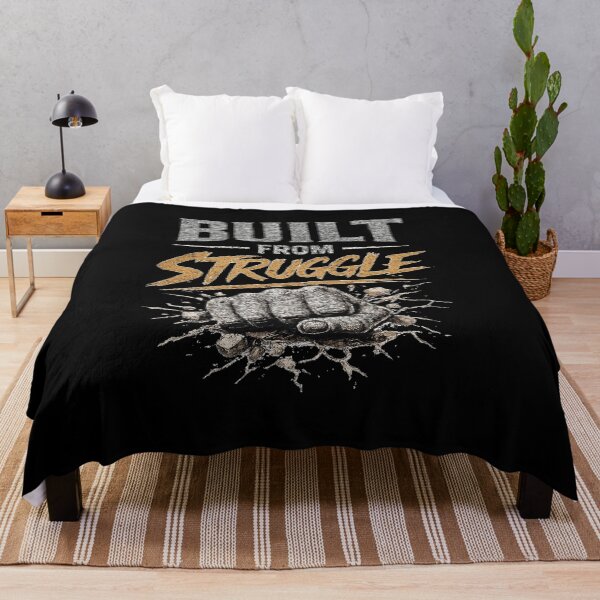 Item preview, Built From Struggle Motivation T-Shirt Powerful Mindset Design designed and sold by tupuedesmas.