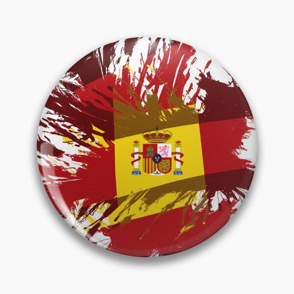 Item preview, Spain Football Flag designed and sold by Yuki80.