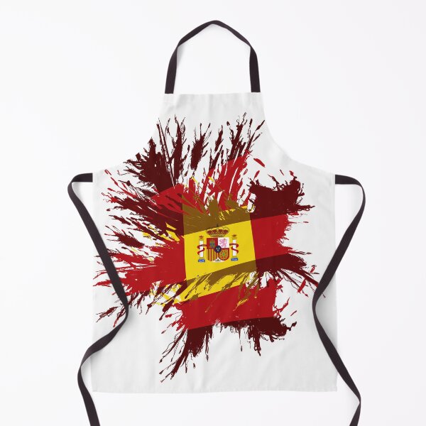Item preview, Spain Football Flag designed and sold by Yuki80.